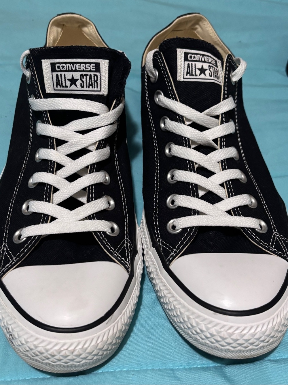 Converse unisex All Star Low Top Sneakers - Black/White